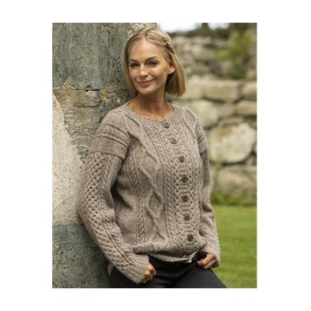 Digitaal Patroon Viking of Norway Andes Tweed York Cardigan 1-3