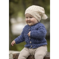 Compleet Breipakket - Vest - Andes Tweed - Viking of Norway - York Cardigan Junior 1-11