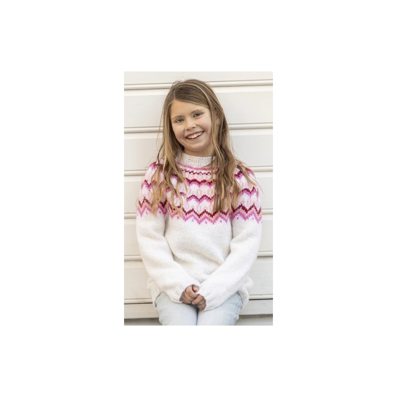 Digitaal Patroon Viking of Norway Lyra sweater junior 8-7