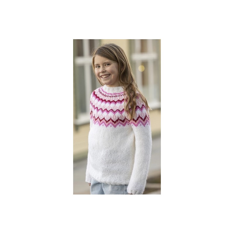 Digitaal Patroon Viking of Norway Lyra sweater junior 8-7