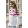 Digitaal patroon Viking of Norway Lyra sweater junior 8-7