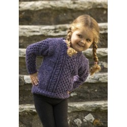 Digitaal Patroon Viking of Norway Andes Tweed York Sweater Junior 1-14