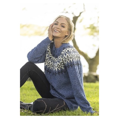 Digitaal Patroon Viking of Norway Andes Tweed Vindruna Cardigan 1-13