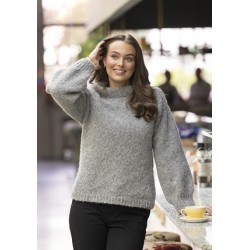 Compleet breipakket - Trui - Baby Alpaca - Viking of Norway - Aveline sweater 2-4B