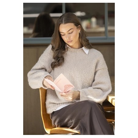 Digitaal Patroon Viking of Norway Baby Alpaca Celeste Sweater 2-5