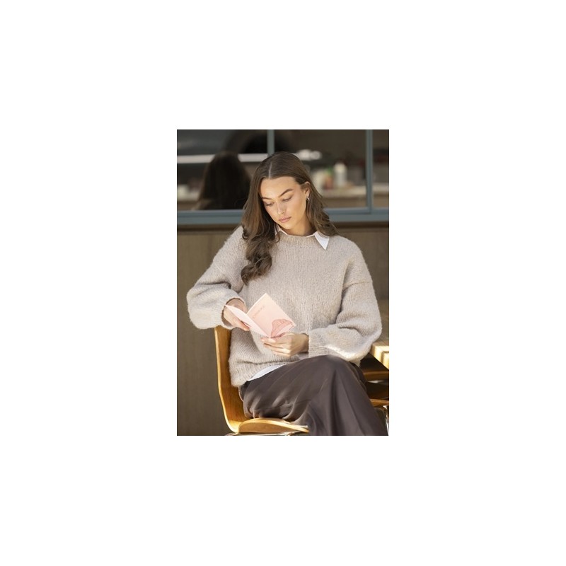 Digitaal Patroon Viking of Norway Baby Alpaca Celeste Sweater 2-5