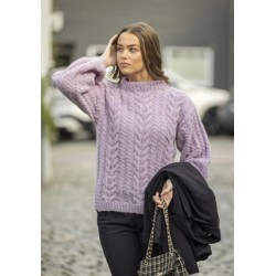Digitaal Patroon Viking of Norway Baby Alpaca Soft Bloom Sweater 2-6