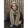 Digitaal patroon Viking of Norway Serene scarf with hood 7-9