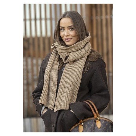 Digitaal patroon Viking of Norway Serene scarf with hood 7-9