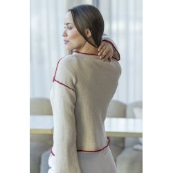 Digitaal patroon Viking of Norway Silhuett sweater Vanilla 7-8C