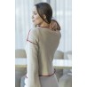 Digitaal patroon Viking of Norway Silhuett sweater Vanilla 7-8c