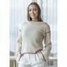 Digitaal patroon Viking of Norway Silhuett sweater Vanilla 7-8c