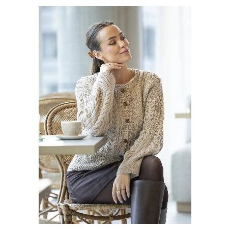 Digitaal patroon Viking of Norway Caia Cardigan Oat 7-1A