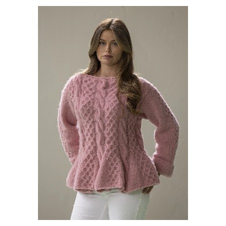 Digitaal patroon Viking of Norway Marianne Sweater Dusky Pink 11-5C
