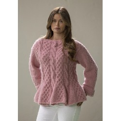 Trui - Baby Alpaca - Viking of Norway - Marianne Trui Dusky Pink 11-5C
