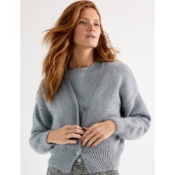 Compleet Breipakket - Vest - Cool Wool & Silkhair - Merino Classics 1 (model 14) - Gerda III