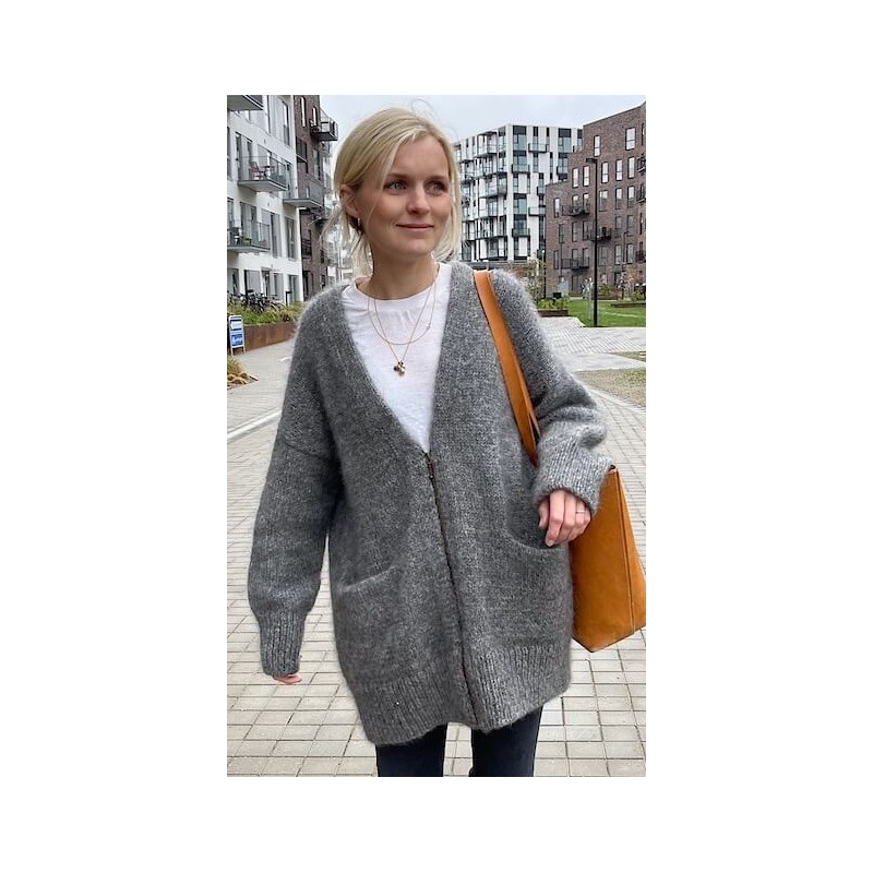 Vest - Baby Alpaca - PetiteKnit - Zipper Jacket