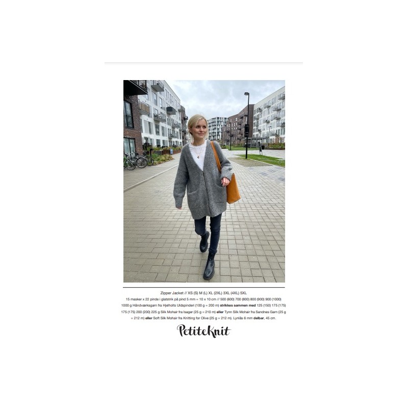 Patroon PetiteKnit Zipper Sweater