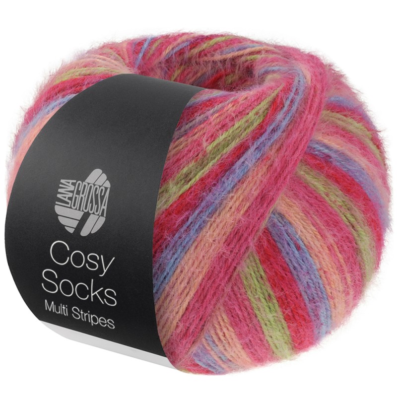 Lana Grossa Cosy Socks Multi Stripes 152