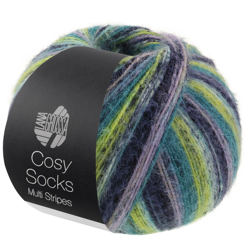 Lana Grossa Cosy Socks Multi Stripes 158