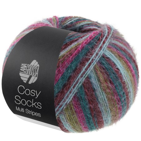 Lana Grossa Cosy Socks Multi Stripes 158