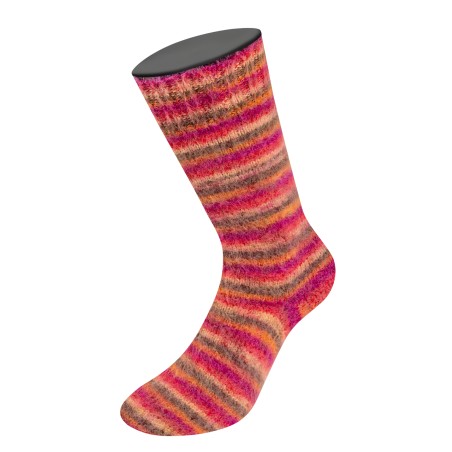 Lana Grossa Cosy Socks Multi Stripes159