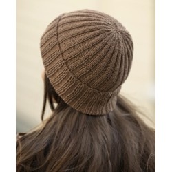 Digitaal patroon Viking of Norway Cashmere Silk Caia hat chocolate 7-5A