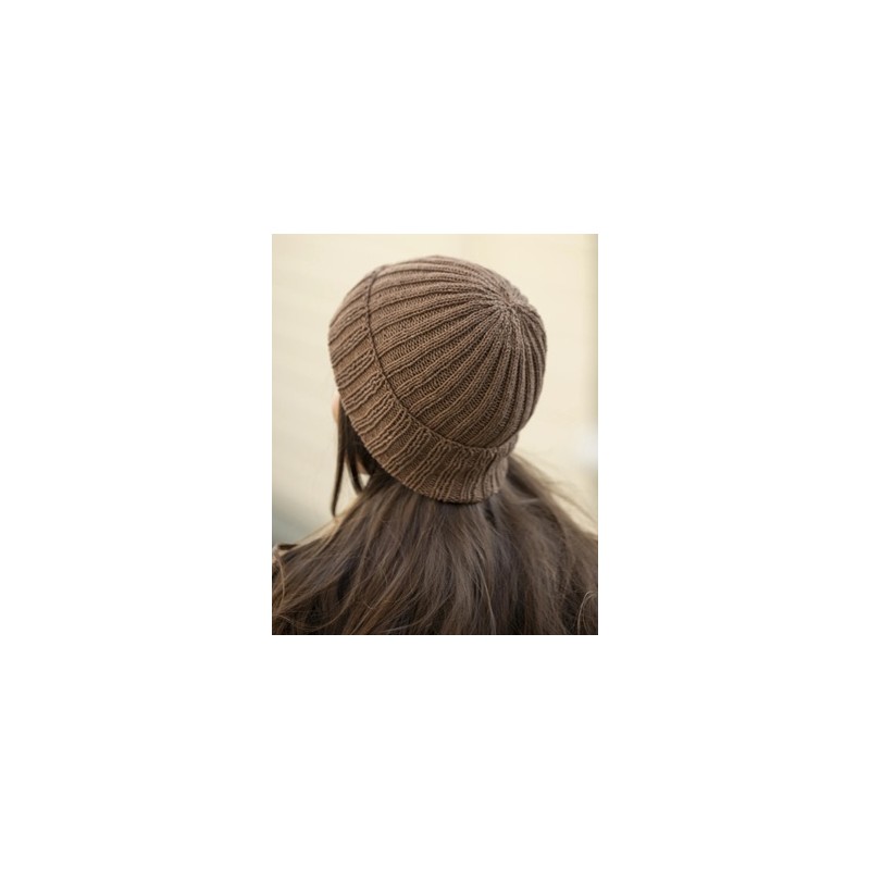 Digitaal patroon Viking of Norway Cashmere Silk Caia hat chocolate 7-5A