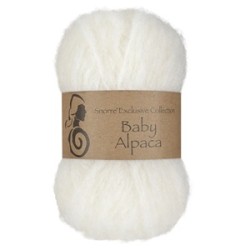 Viking of Norway Baby Alpaca 300 hvit