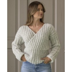 Digitaal Patroon Viking of Norway Baby Alpaca Sofie Sweater Pearl grey 11-3A