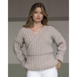 Digitaal Patroon Viking of Norway Baby Alpaca Sofie Sweater sand 11-3B