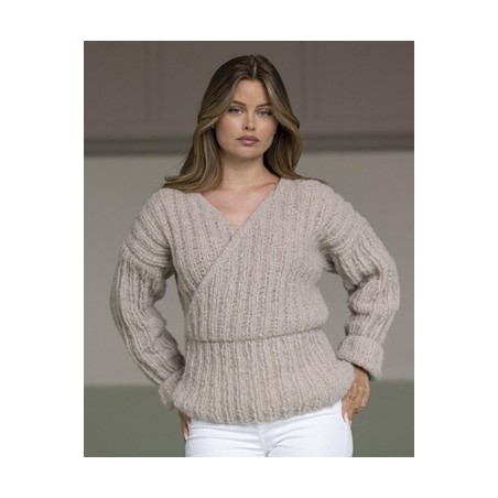 Digitaal Patroon Viking of Norway Baby Alpaca Sofie Sweater sand 11-3B