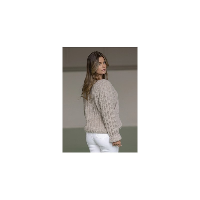 Digitaal Patroon Viking of Norway Baby Alpaca Sofie Sweater sand 11-3B