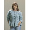 Digitaal patroon Viking of Norway Baby Alpaca Marianne Sweater Light Petrol 11-5A