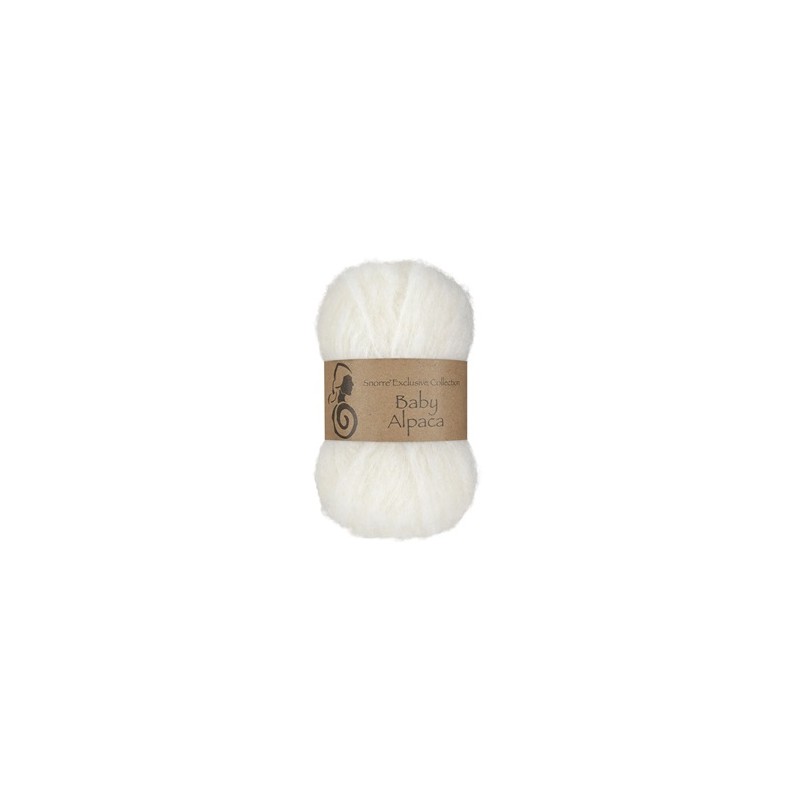 Viking of Norway Baby Alpaca 300 hvit