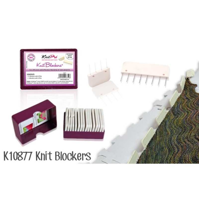KnitPro Knit Blockers wit