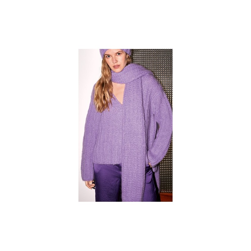 Sjaal - Mohair di Gio - Nera 3 (model 52)