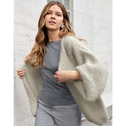 Compleet breipakket - Vest - Mohair di Gio - Nera 3 (model 42)