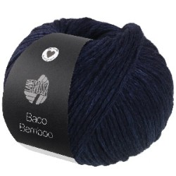 Lana Grossa Baco Bamboo 003 Nachtblau
