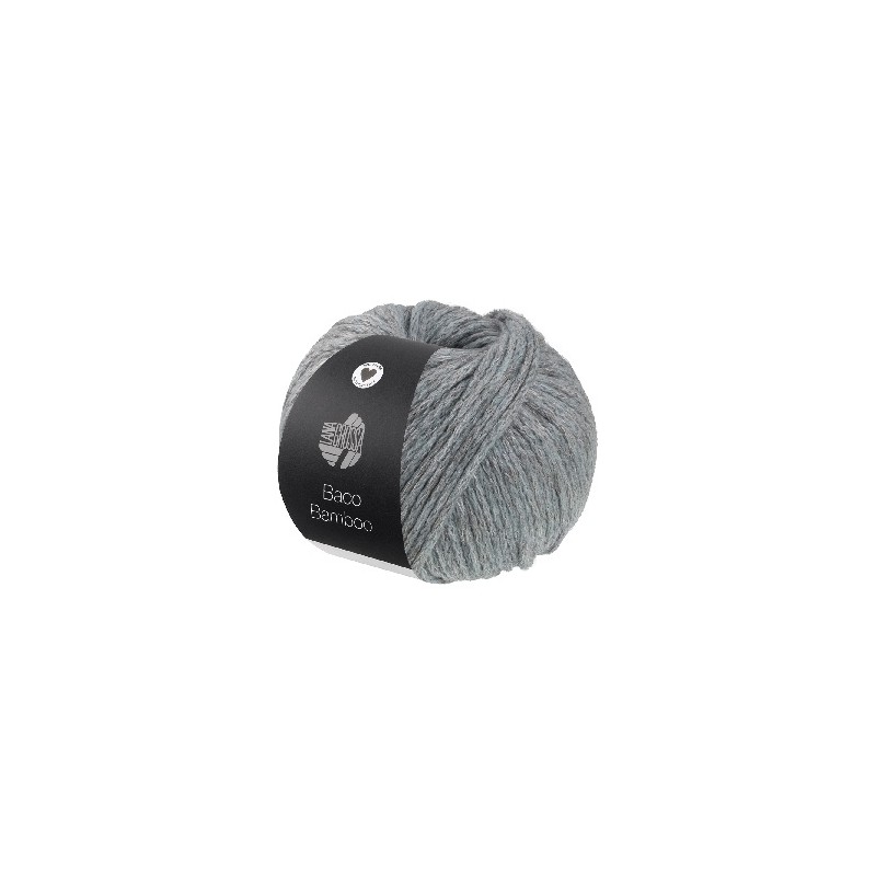 Lana Grossa Baco Bamboo Blaugrau