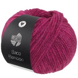 Lana Grossa Baco Bamboo 011 Dunkelfuchsia
