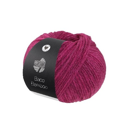 Lana Grossa Baco Bamboo 011 Dunkelfuchsia
