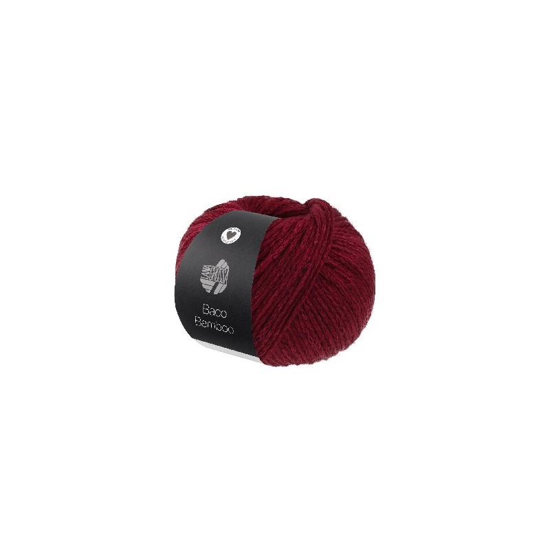 Lana Grossa Baco Bamboo 012 Bordeaux