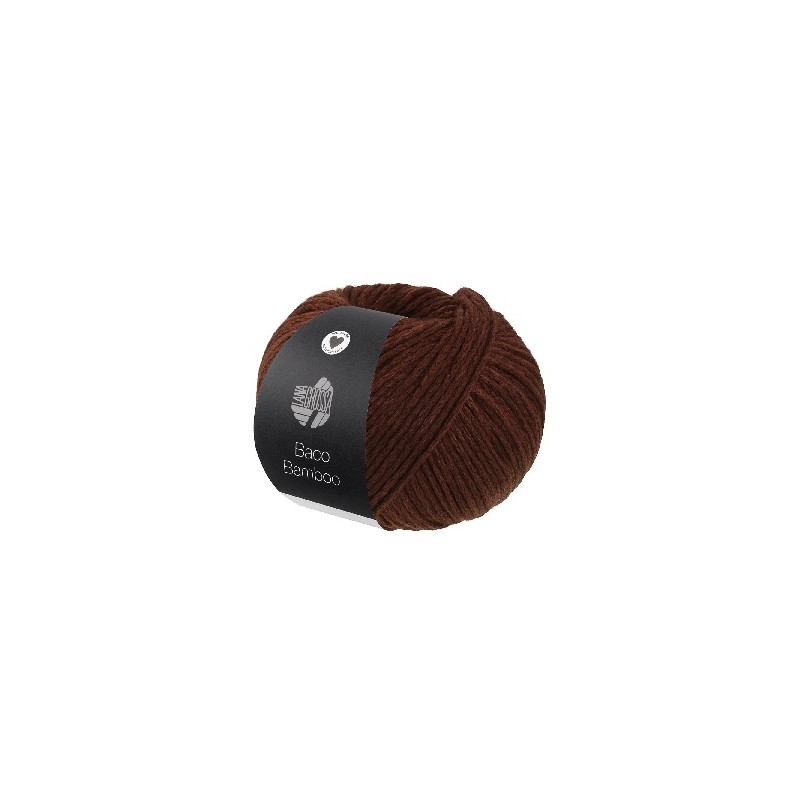 Lana Grossa Baco Bamboo 013 Rotbraun