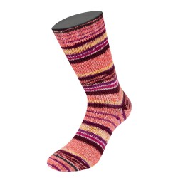 Lana Grossa Cool Wool 4 Socks Print 7211