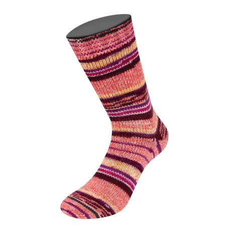 Lana Grossa Cool Wool 4 Socks Print 7211