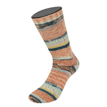 Lana Grossa Cool Wool 4 Socks Print 7213