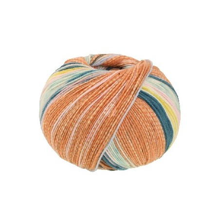 Lana Grossa Cool Wool 4 Socks Print 7213
