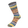 Lana Grossa Cool Wool 4 Socks Print 7218