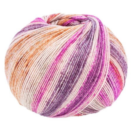 Lana Grossa Cool Wool 4 Socks Print 7761